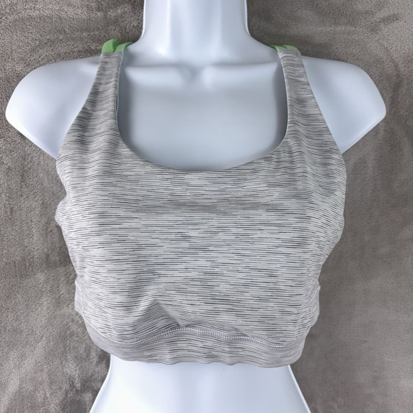 lululemon athletica Other - Lululemon‎ Energy Bra Womens Size 10 Gray Heather Athletic Yoga Performance